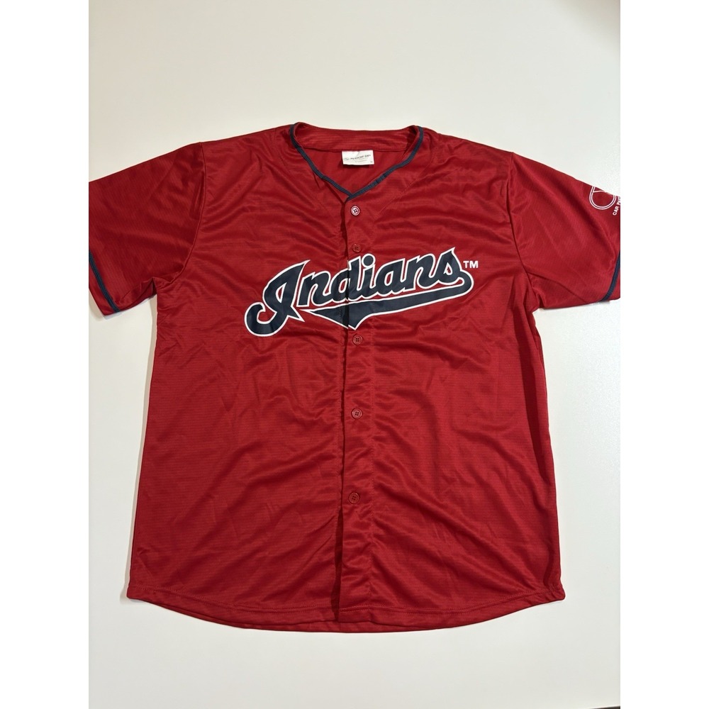 MLB Cleveland Indians Guardians Men's SGA Stadium Jersey #52 Clevinger Red XL